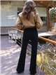 Jeans flare negros