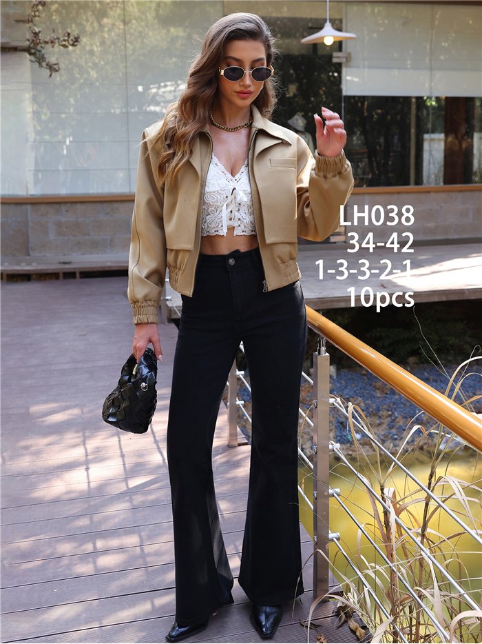 Jeans flare negros