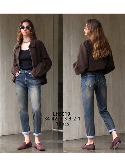 Jeans mom fit lavado vintage 2