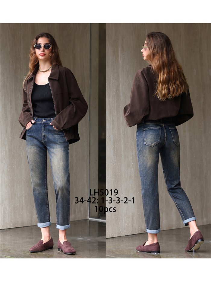 Jeans mom fit lavado vintage