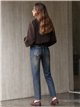 Jeans mom fit lavado vintage