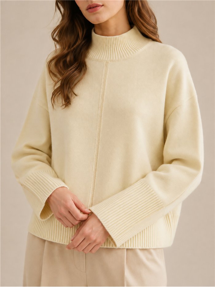 Jersey de punto detalle brillo