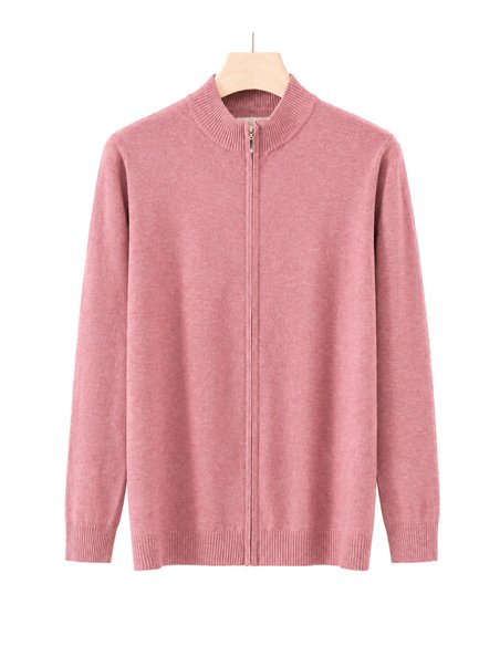 Cardigan taglie forti con cerniera
