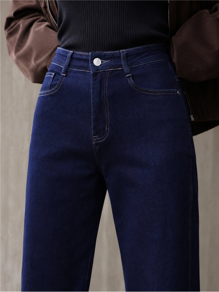Jeans balloon azul índigo