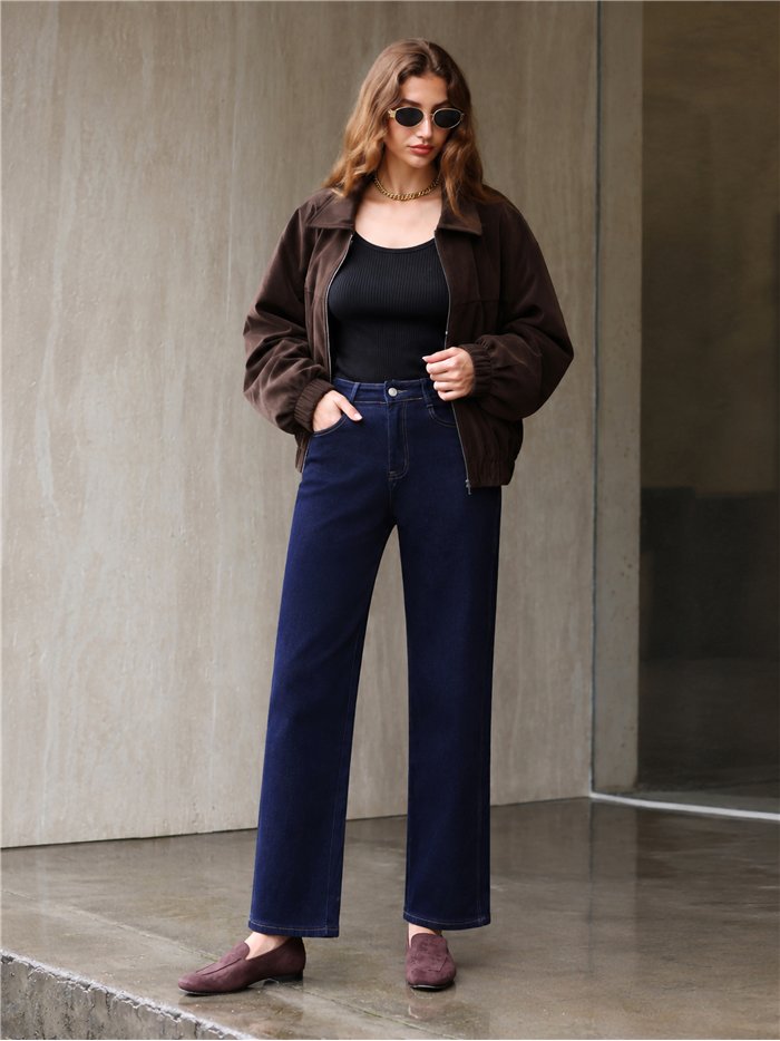 Jeans balloon azul índigo