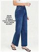 Jeans wide leg básicos