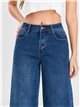 Jeans wide leg básicos