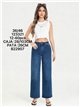 Jeans wide leg básicos