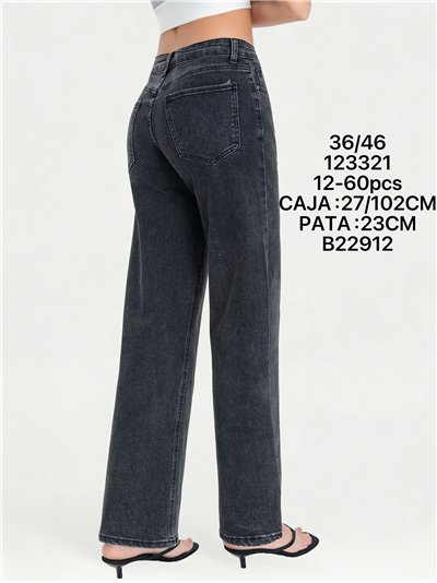 jeans dritti grigi 2