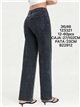 Gerade geschnittene graue Jeans