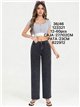 Gerade geschnittene graue Jeans