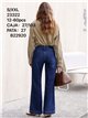 Weit geschnittene Jeans mit geflochtenen Taschen