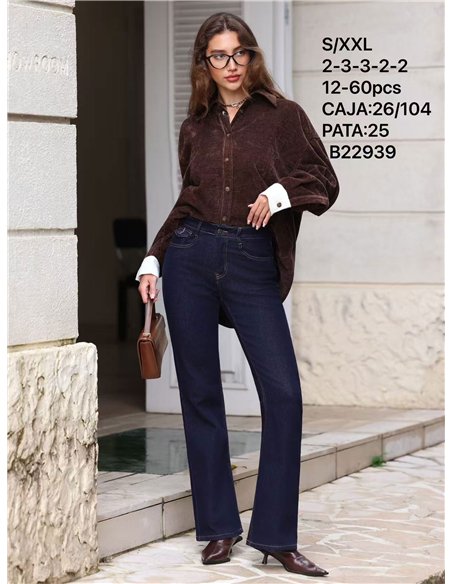 Jeans bolsillos delanteros