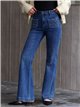 Jeans bolsillos trenzado