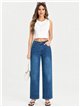 Jeans rectos talla grande