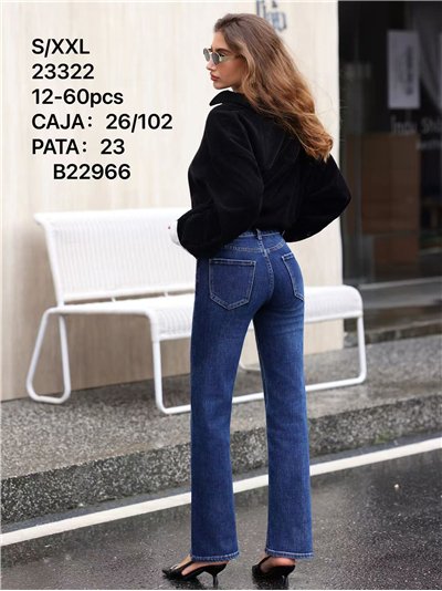 Jeans rectos strass 2