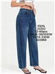 Jeans barrel leg