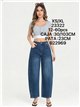 Jeans barrel leg