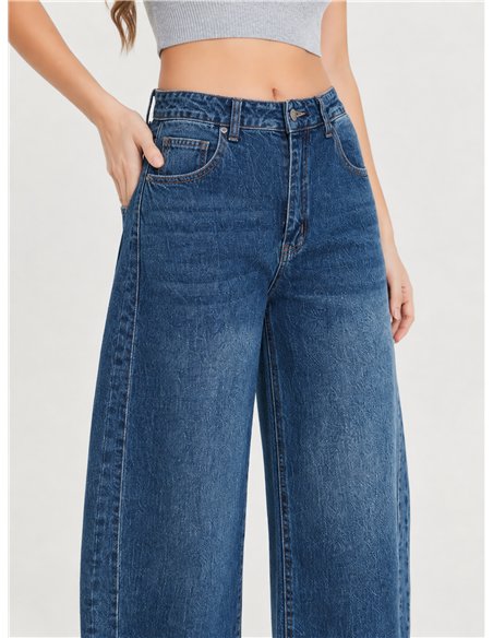 Jeans barrel leg