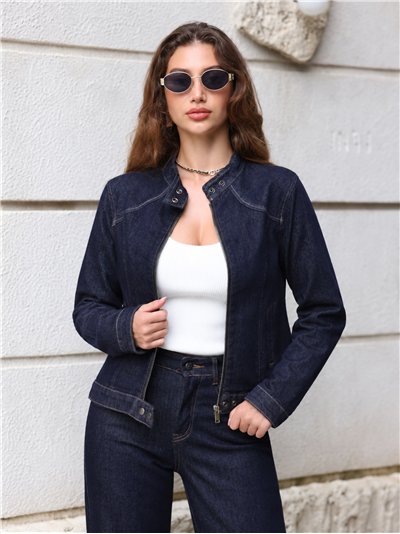Chaqueta vaquera biker