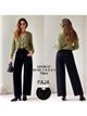 Jeans balloon negros con faja