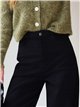Jeans balloon negros con faja