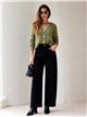 Jeans balloon negros con faja
