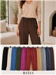 Pantalón jogger cintura elástica talla grande