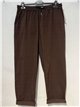Pantalón jogger cintura elástica talla grande