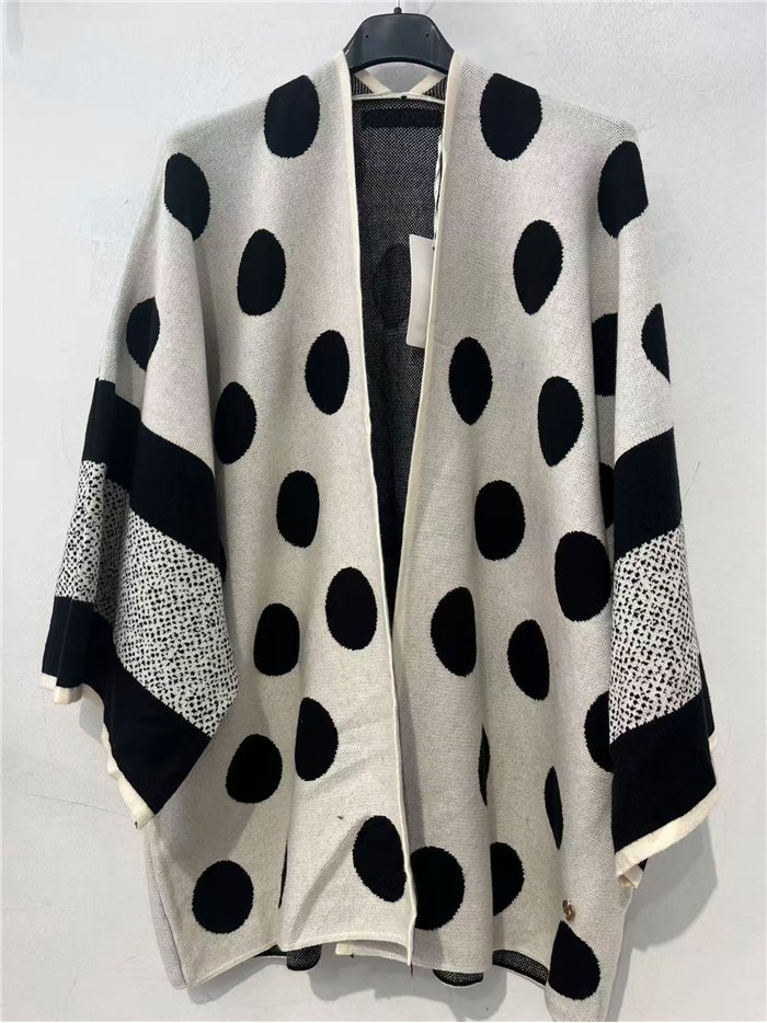 Kimono punto lunares talla grande