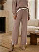 Conjunto sudadera punto capucha y pantalón