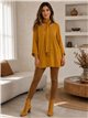 Blusa lisa pañuelo talla grande