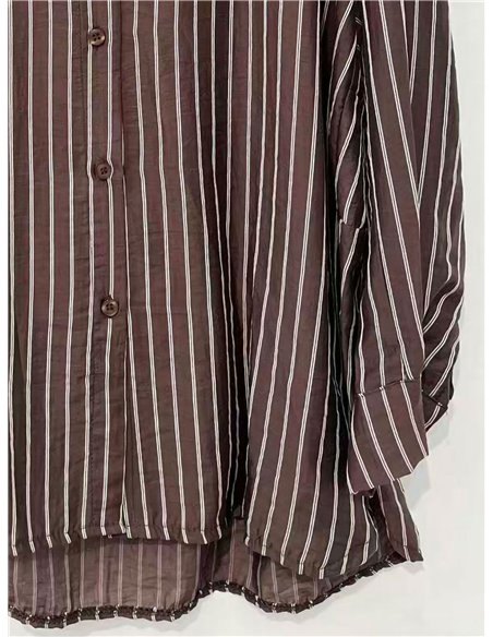 Camisa rayas talla grande