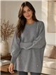 Jersey costura central talla grande