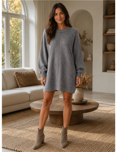 Jersey costura central talla grande