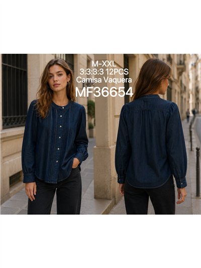 Blusa vaquera bordada 2