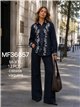 Camisa vaquera bordado ornamental