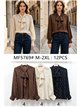 Blusa lunares lazada