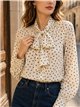 Blusa lunares lazada