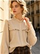 Blusa volante canesú