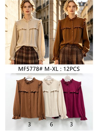 Blusa volante canesú 2