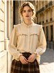 Blusa volante canesú