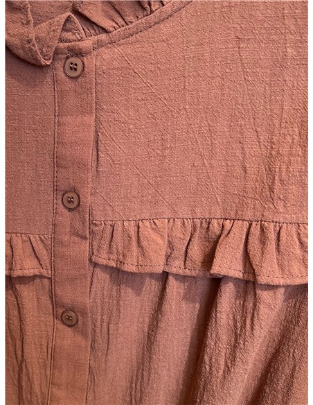 Blusa volante canesú