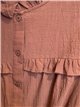 Blusa volante canesú