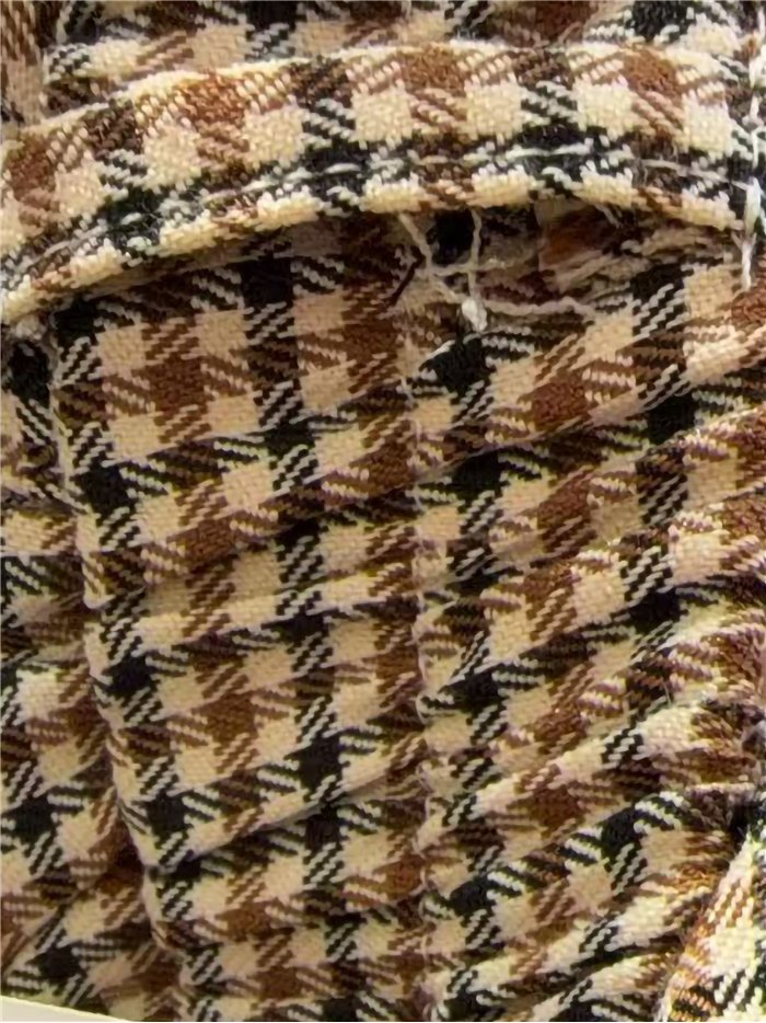 Pantalón flare de cuadros