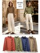 Blusa asimétrica volantes