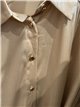 Camisa satinada cinturón