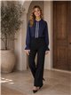 Blusa lunares puntillas