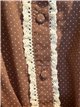 Blusa lunares puntillas