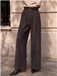 Pantalón sastre wide leg cinturón
